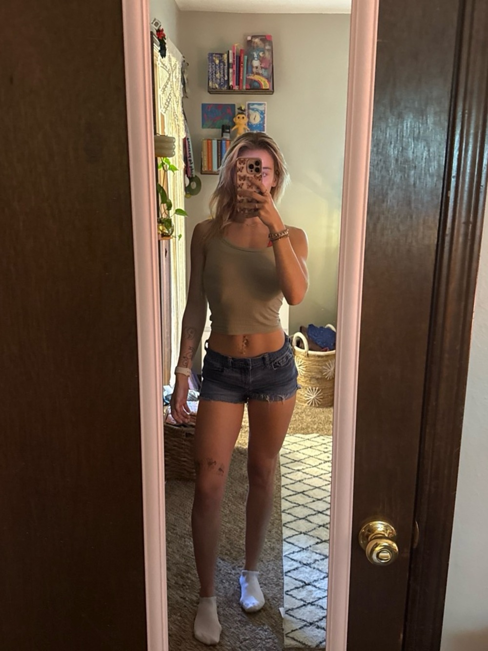 Old Navy Boyfriend Denim Mini Shorts